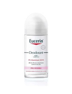Eucerin Desodorante Roll-On 0% Aluminio Piel Sensible 50 ml.