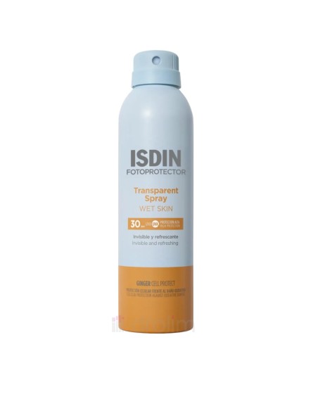 ISDIN Fotoprotector Transparent Spray Wet Skin SPF30 250 ml.