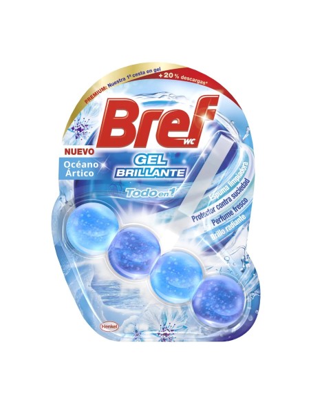 Bref Colgador WC Gel Océano Pack 1.