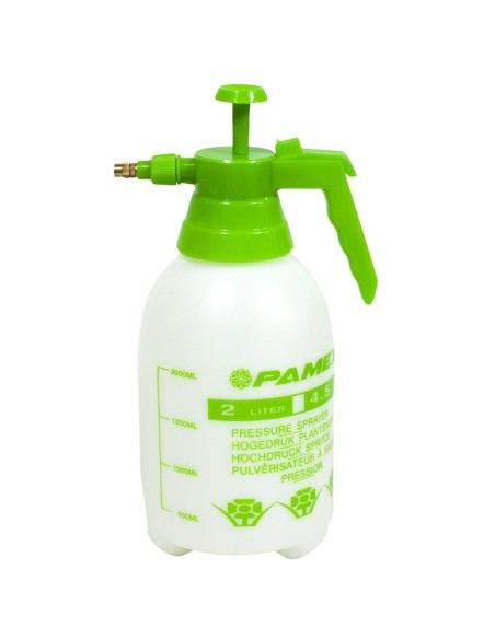 Pulverizador de presión previa de 2 litros para jardín.