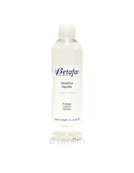 Betafar Vaselina Líquida Pura de 250 ml.