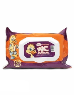 Enya Papel Higiénico Húmedo Junior 60 unidades.