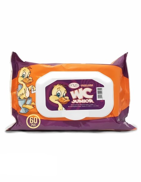 Enya Papel Higiénico Húmedo Junior 60 unidades.