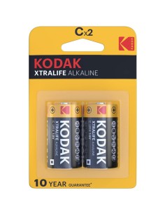 Blíster de 2 pilas alcalinas Kodak LR14 C ExtraLife.