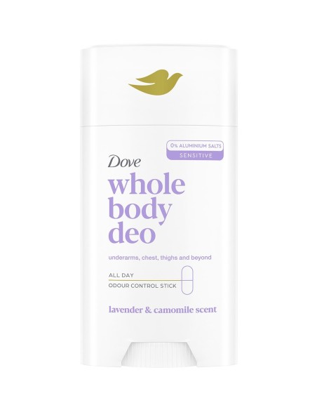 Dove Desodorante Stick Unisex con aroma a lavanda 75 ml.