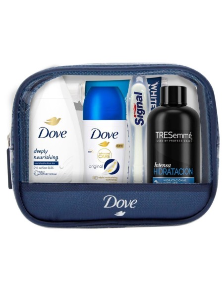 Dove Neceser Mujer para viaje con set de higiene.