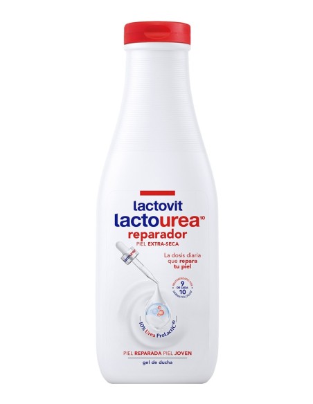 Lactovit Gel de Baño Lactourea 550ml para pieles extra-secas.