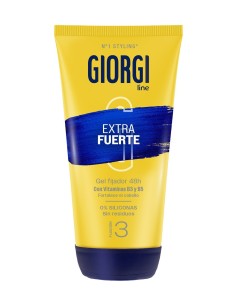 Giorgi Gel Fijador Extra Fuerte 50 ml formato viaje.