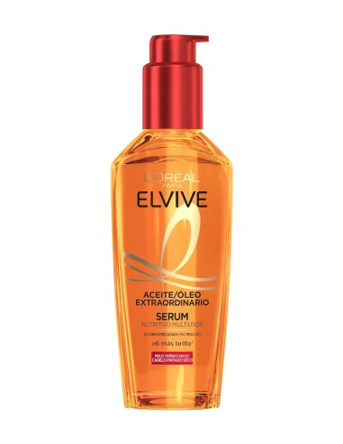 Aceite Extraordinario Elvive para cabello teñido y seco de 100 ml