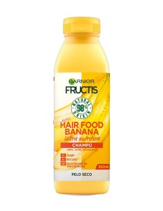 Fructis Champú Hair Food Banana Pelo Seco 350 ml.