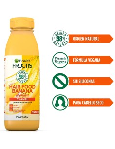 Fructis Champú Hair Food Banana Pelo Seco 350 ml. 2