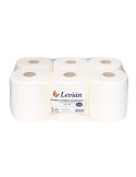 BOBINA SECAMANOS  LEVIAN CELULOSA 2 CAPAS 130 MTS (BLANCO)