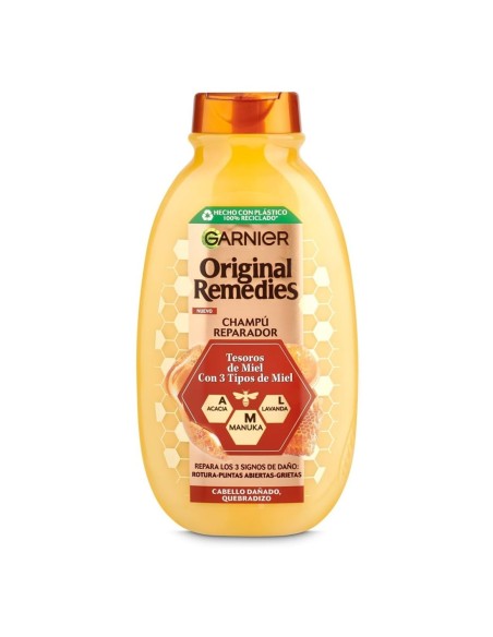 Original Remedies Champú Tesoros de Miel Cabello Dañado 250 ml.