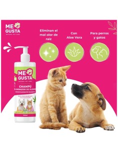 Me Gusta Champú Mascotas Dosificador 300 ml (Neutraliza Olores).

 2