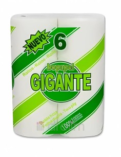 Bopapel Papel Higiénico Gigante 6 Rollos (36 mts).
