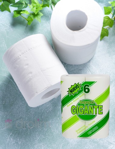 Papel higiénico industrial Bopapel para gran consumo.