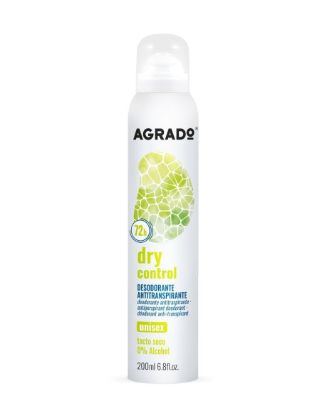 Agrado Desodorante Spray Dry Control 200 ml.