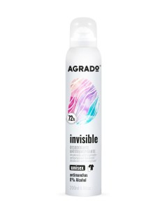 Agrado Desodorante Spray Invisible 200 ml.