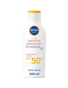 Nivea Solar Leche Sensitive SPF50+ 200 ml.
