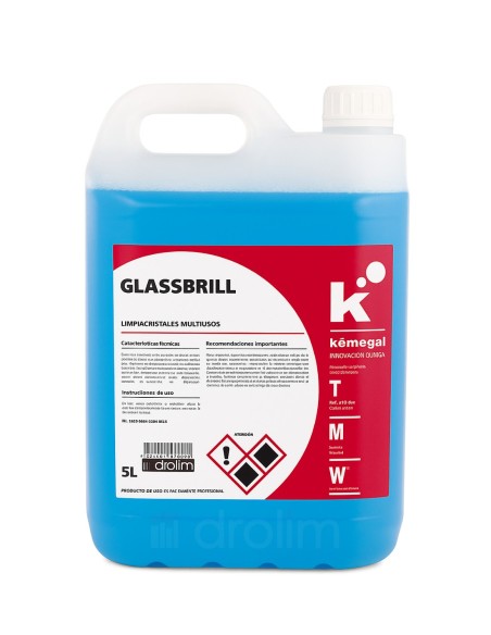 GLASSBRILL Limpiacristales Multiusos Garrafa 5 LTS