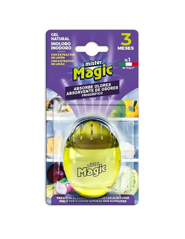 Absorbeolores para frigorifico Mister Magic Ovetto con forma de huevo 40 g