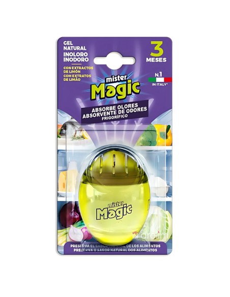 Absorbeolores para frigorifico Mister Magic Ovetto con forma de huevo 40 g