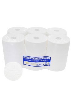 Higiénico Industrial Blanco Doble Hoja 18 Rollos