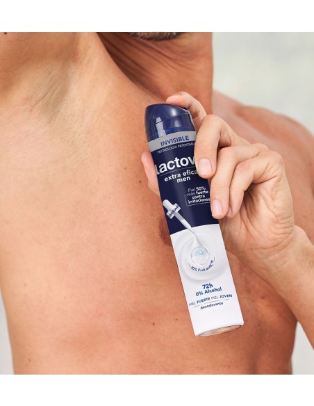 Desodorante Lactovit 0% alcohol.