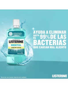 Listerine Enjuague Bucal Mentol Suave. 2