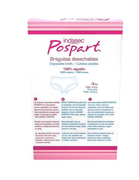 Braguitas Desechables Indasec.