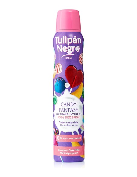 Desodorante juvenil Tulipán Negro Candy Fantasy 200 ml