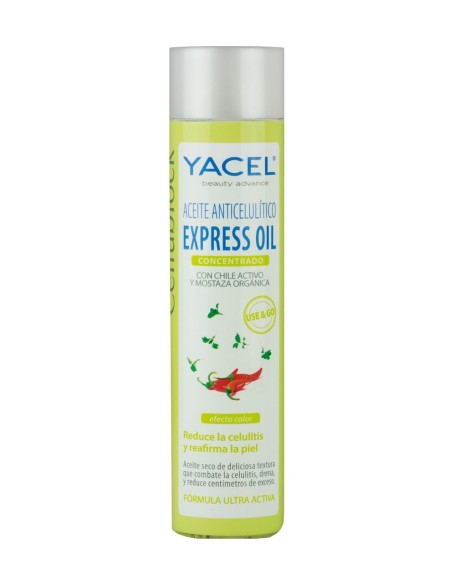Yacel Cellublock Oil Aceite Anticelulítico Express 150 ml