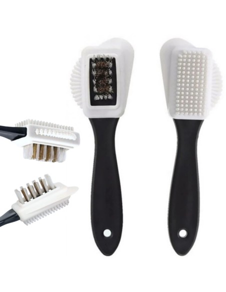 CEPILLO CALZADO ANTE 4 CARAS COMBINADO