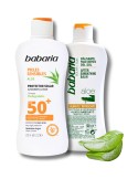 BABARIA SOLAR LECHE SPF50 + SENSIBLE 200 ML + AFTER SUN ALOE 100 ML