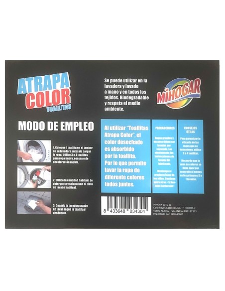 Toallitas Anti Transferencias Mihogar