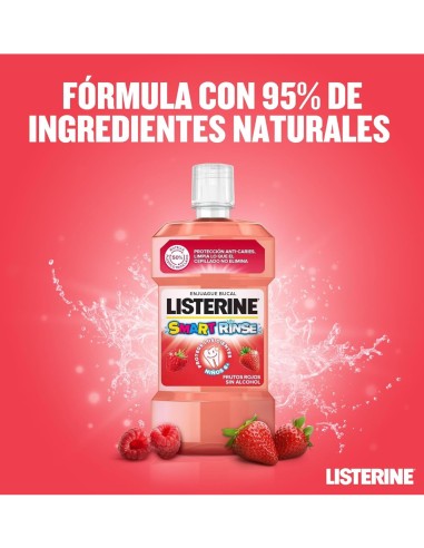 Listerine 500ml, cuidado oral diario para los más pequeños de la casa.
