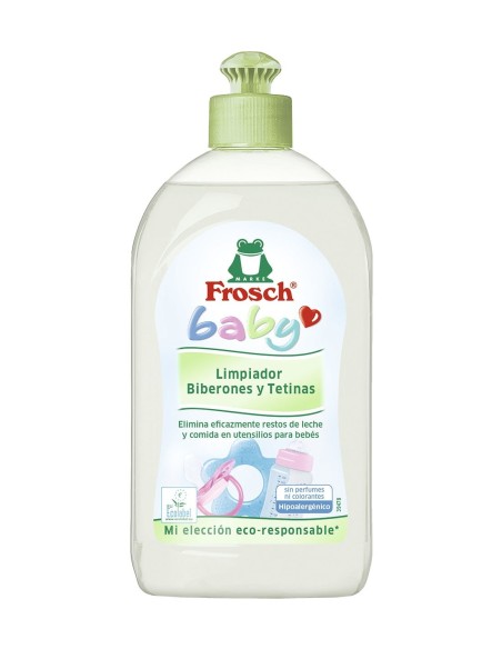 Frosch Baby Limpia Biberones y Tetinas, 500 ml.