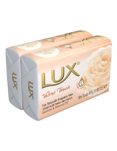Lux Jabón de Manos Pastilla Duplo, 2 x 80 grs.