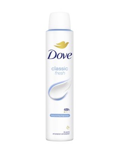 DOVE DESODORANTE SPRAY 200 ML CLASSIC 0% ACOLHOL Y ALUMINIO