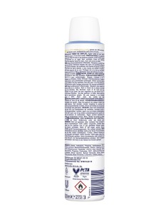 DOVE DESODORANTE SPRAY 200 ML CLASSIC 0% ACOLHOL Y ALUMINIO 2
