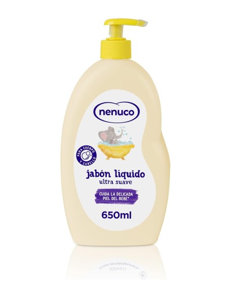Nenuco Jabón Líquido Infantil cuerpo y cabello 650ml