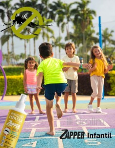 Zapper infantil repelente de mosquitos spray 100ml. 2