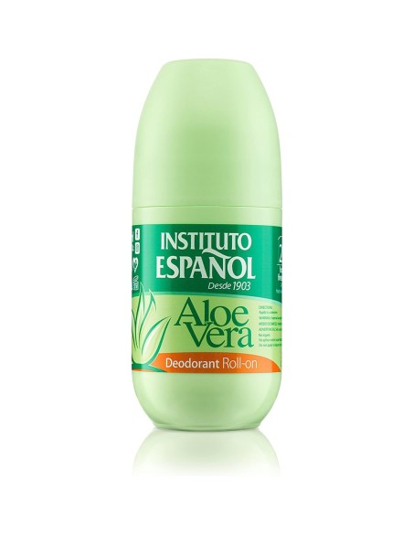 Desodorante roll-on de aloe vera Instituto 75 ml.