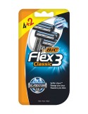 BIC MAQUINILLA DE AFEITAR DESECHABLE 3H FLEX3 (4+2)