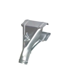 Garra galvanizada para cepillo barrendero y escobón