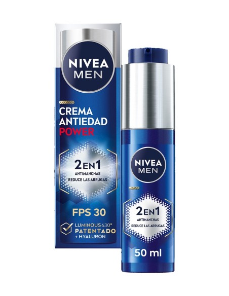 Nivea Men crema antiedad 2 en 1 para hombre Q10 50ml