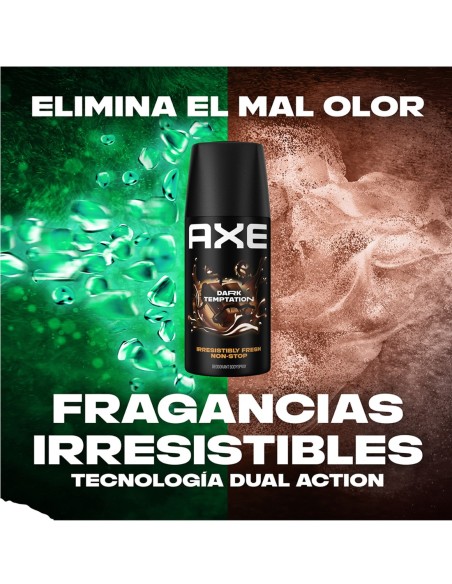 Desodorante Axe spray pequeño Dark Temptation chocolate