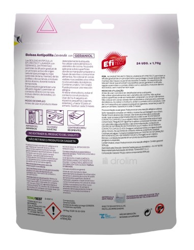 Bolsas Antipolillas Efi Protect con Lavanda