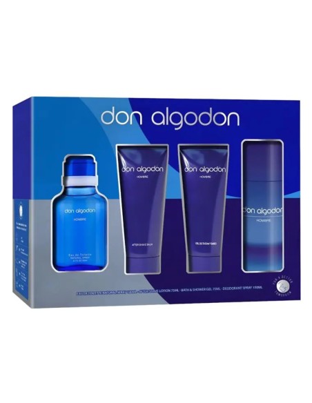 Estuche de regalo Don Algodón Hombre.