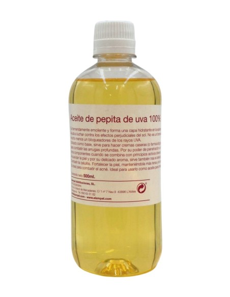 Aceite de masaje natural de almendras dulces.